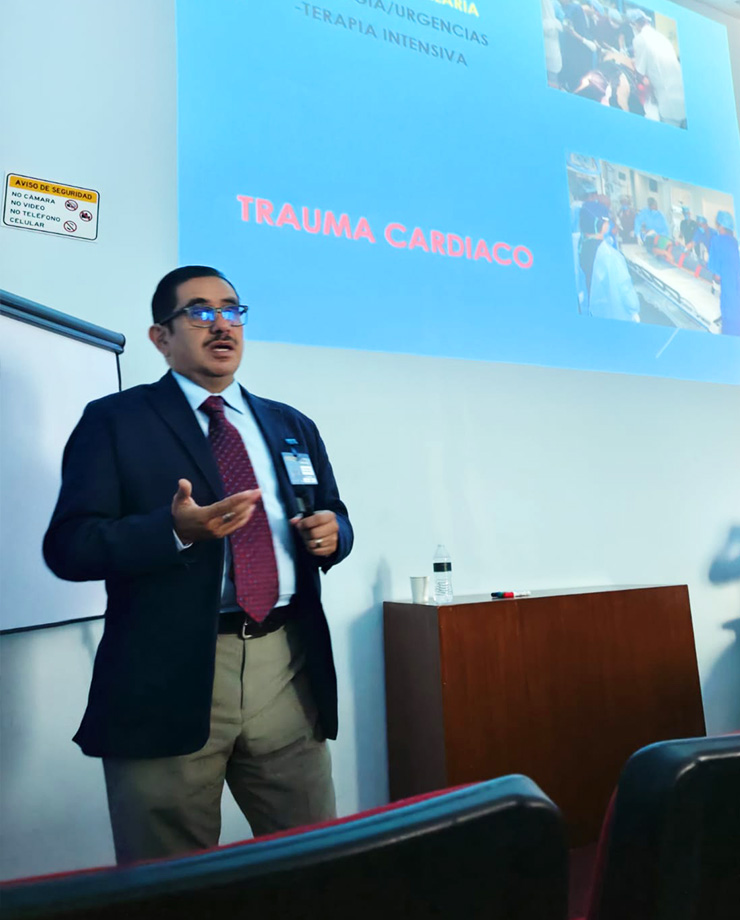 Curso de Reparación de lesiones traumáticas de vía aérea, pulmón y corazón