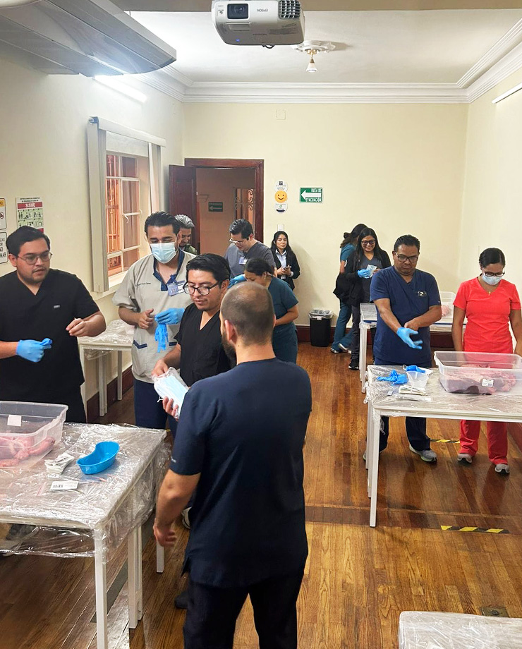 Curso de Reparación de lesiones traumáticas de vía aérea, pulmón y corazón
