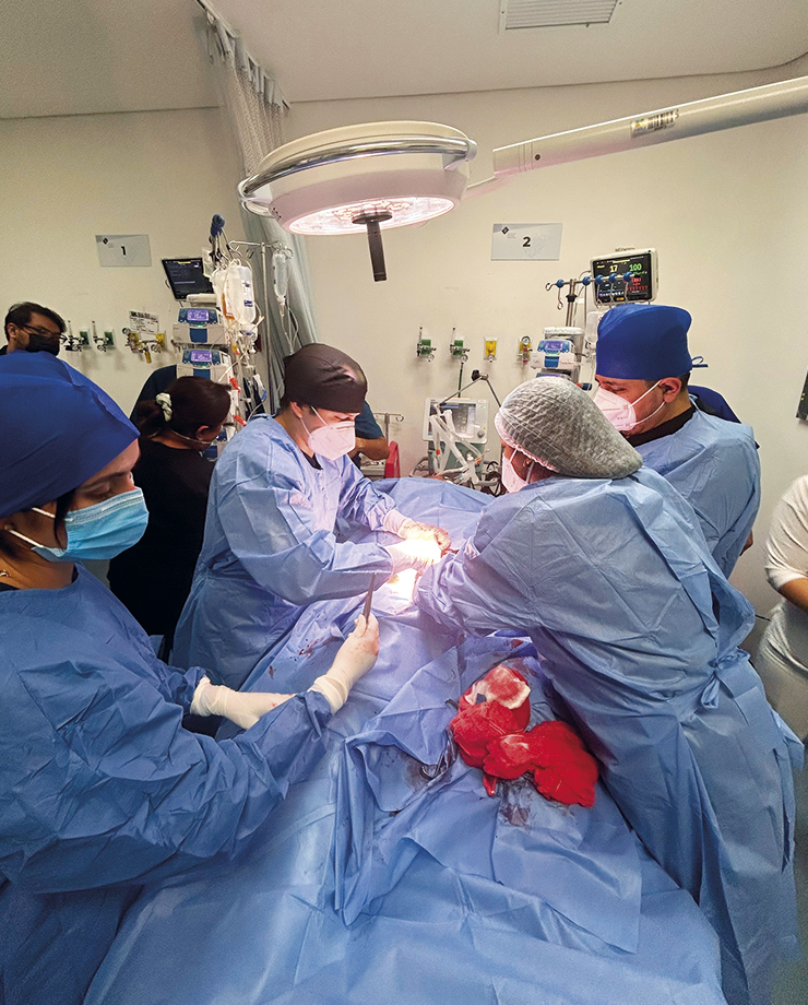 Curso de Reparación de lesiones traumáticas de vía aérea, pulmón y corazón