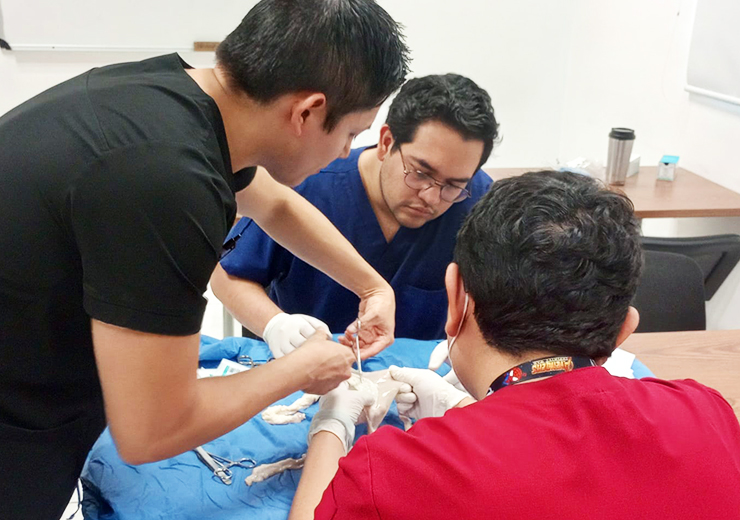 Curso de Reparación de lesiones traumáticas de vía aérea, pulmón y corazón